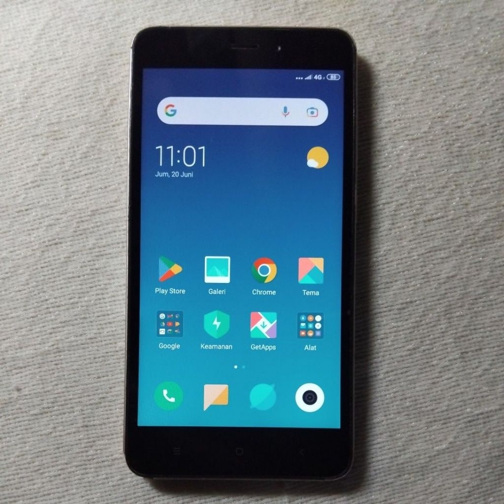 xiaomi redmi 4a ram 2/16gb HP SECOND 4G REDMI 4A