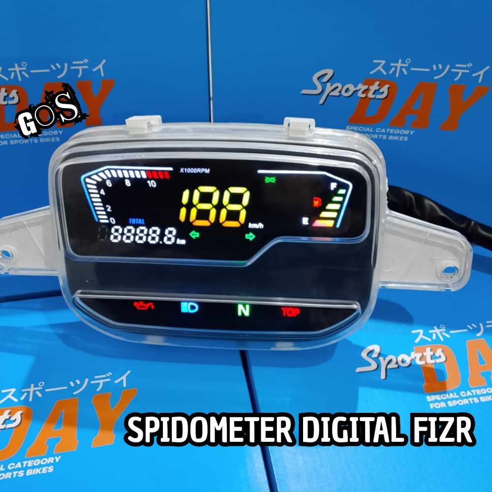 Spidometer fizr digital spido digital fiz r speedometer digital fizr Force One Crypton SEMUA TAHUN