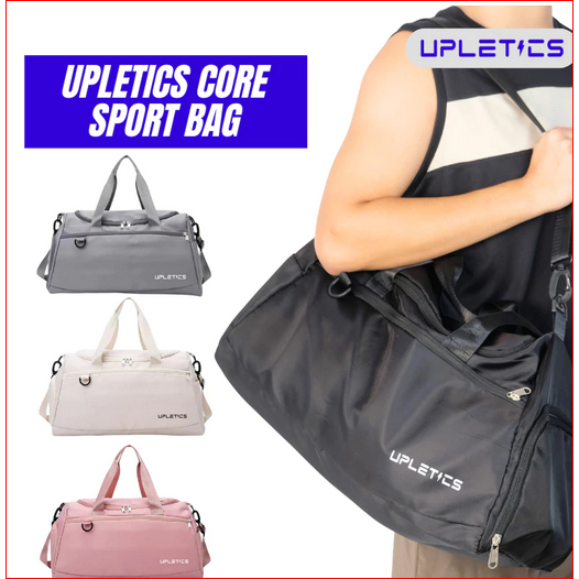 Tas Olahraga Gym Fitness Tempat Wadah Handuk Baju Sepatu Travel Bag Pria Wanita Tas Jinjing Duffel T