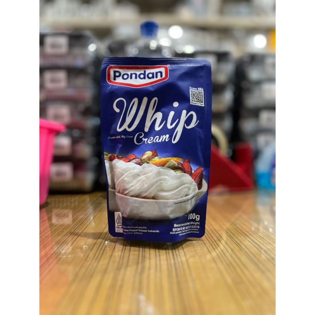 

PONDAN WHIP CREAM 100 GR