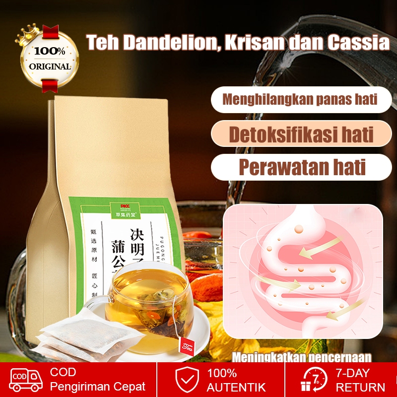 

❤️Beli 3 gratis 2❤️Teh Detoksifikasi dan Penurunan Berat Badan Teh Cassia dan Dandelion (5g*30 kantong) Kemasan Teh Kesehatan Teh untuk menjaga hati dan mengurangi panas dalam Kantong Teh Herbal Pelangsing