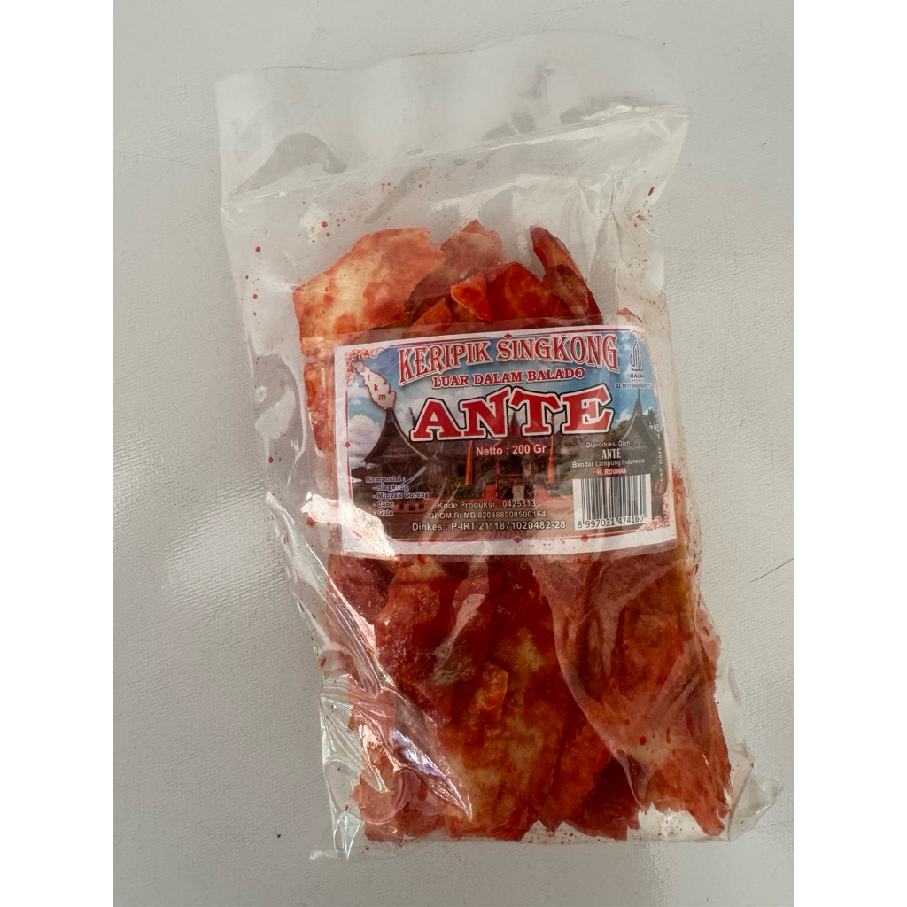 

keripik singkong balado