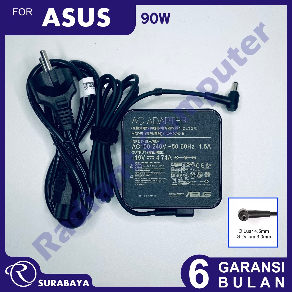 Adaptor Charger Asus Vivobook 14X K3405 K3405V K3405VA K3405VC K3405VF