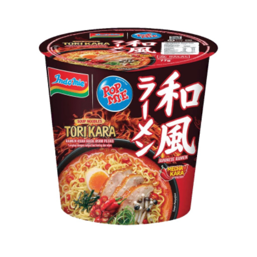 

POP MIE INSTAN TORI KARA CUP 70g