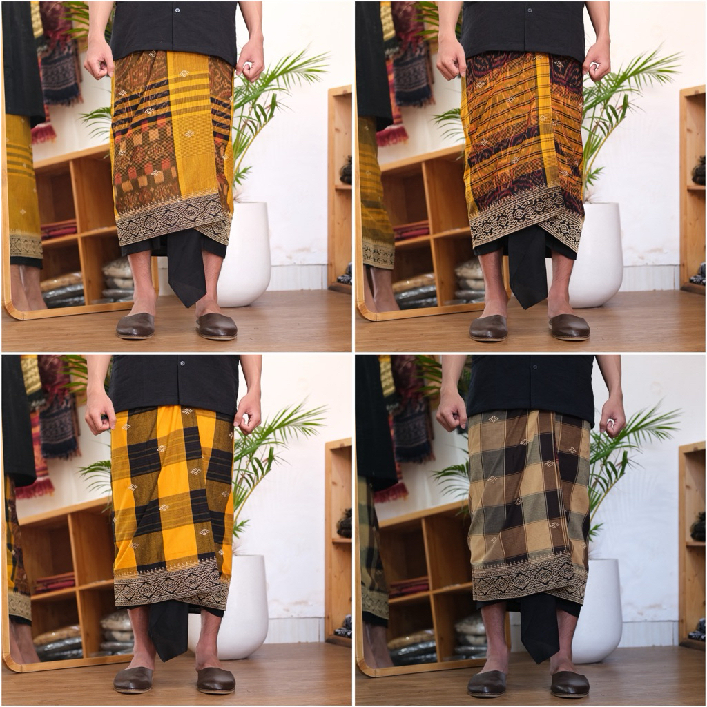 SAPUTAN ENDEK BORDIR (KUNING) / BUSANA ADAT BALI / SPT.EDK.001