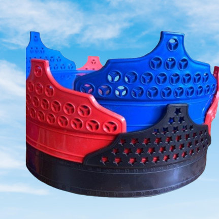 TEBOK PLECI MERCY SANGKAR HELOPED DIAMETER 23 CM BAHAN PLASTIK TEBAL MOTIF MERSI KANDANG BULAT BESI