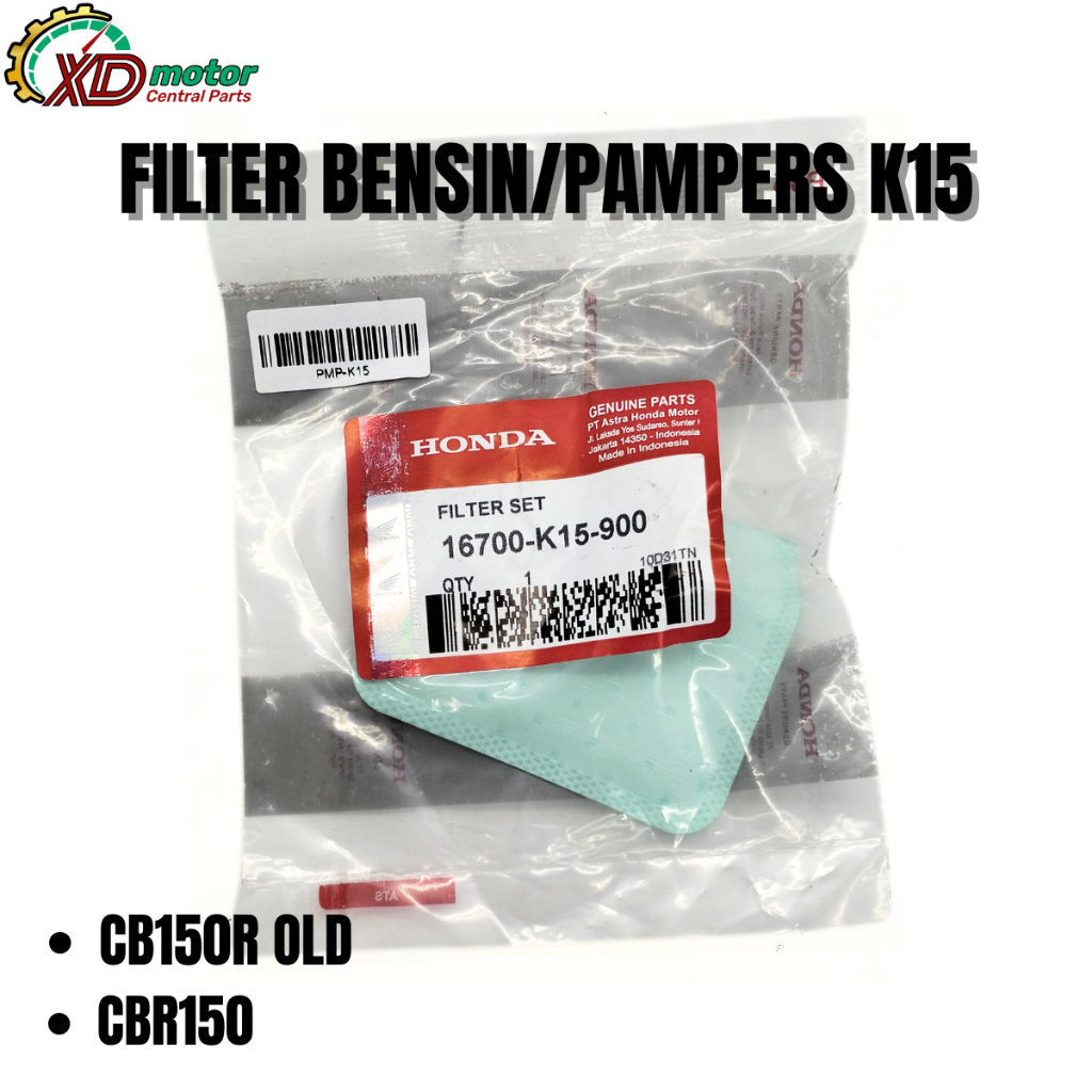 FILTER BENSIN/PAMPERS K15 HONDA UNTUK MOTOR CB150R OLD CBR150
