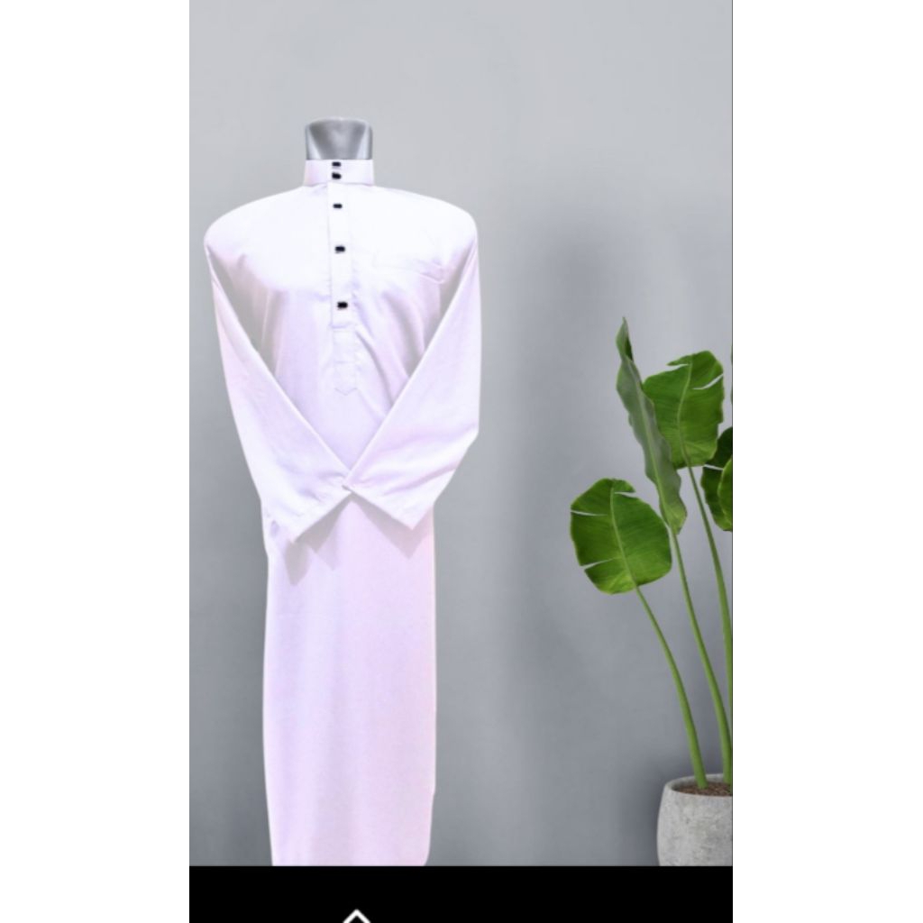 Jubah pria Dewasa Gamis pria Katun Toyobo.