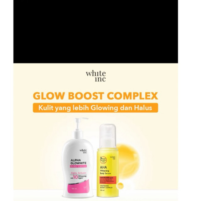 AHA white inc Glow Boost Complex - Promo Bundling