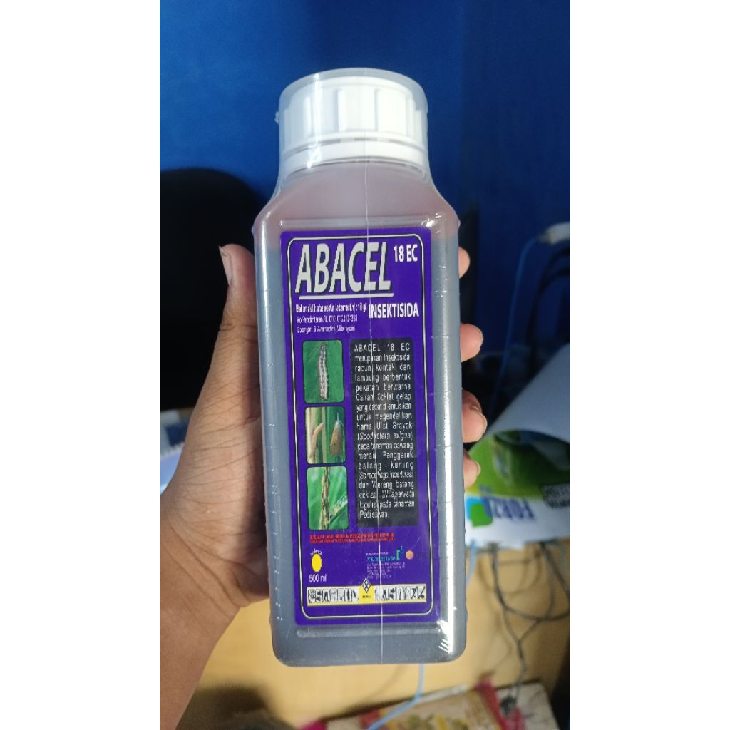Insektisida Abacel 18 EC (Abamektin 18 g/l) 500 mL
