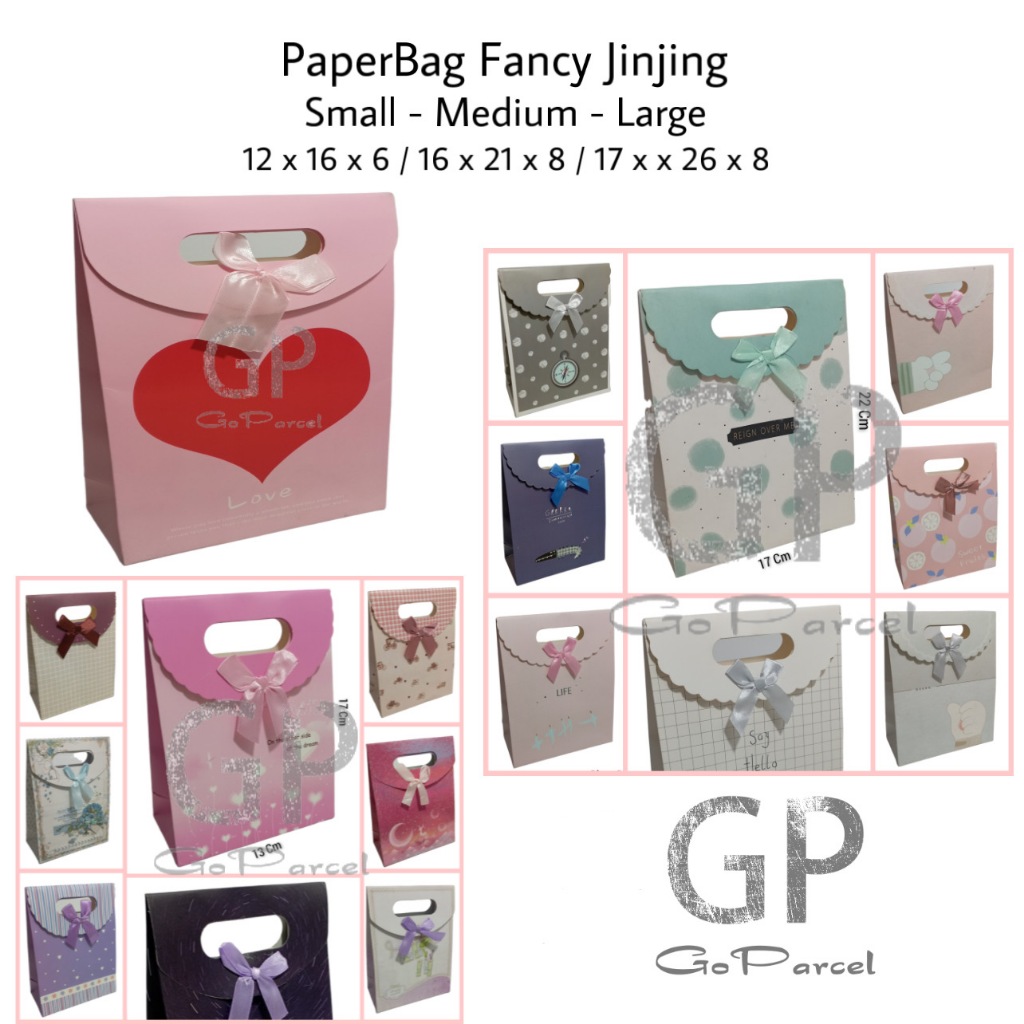 

PAPERBAG FANCY SANWA / SHOPPING BAG - PAPER BAG EXCLUSIVE JINJING