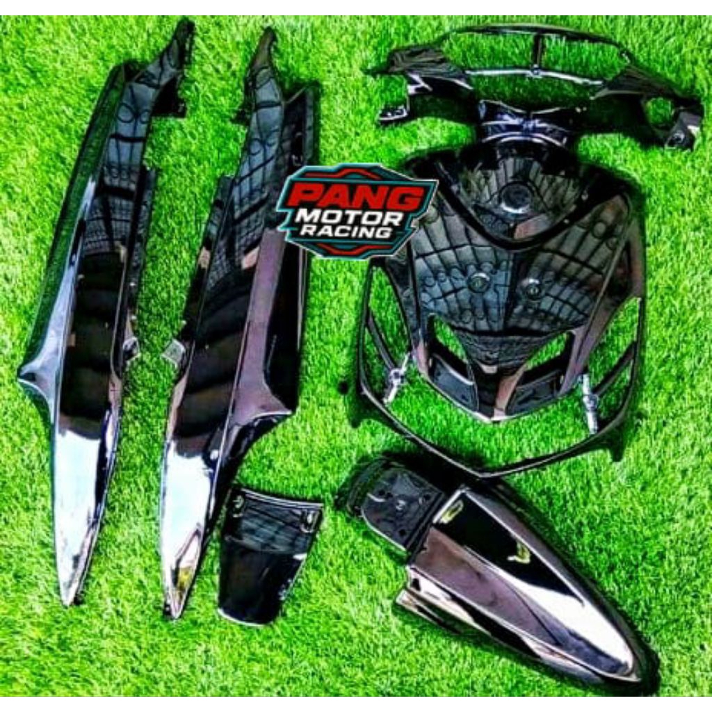 Body set Mio Smile Warna Hitam polos Body fulset Mio New Hitam