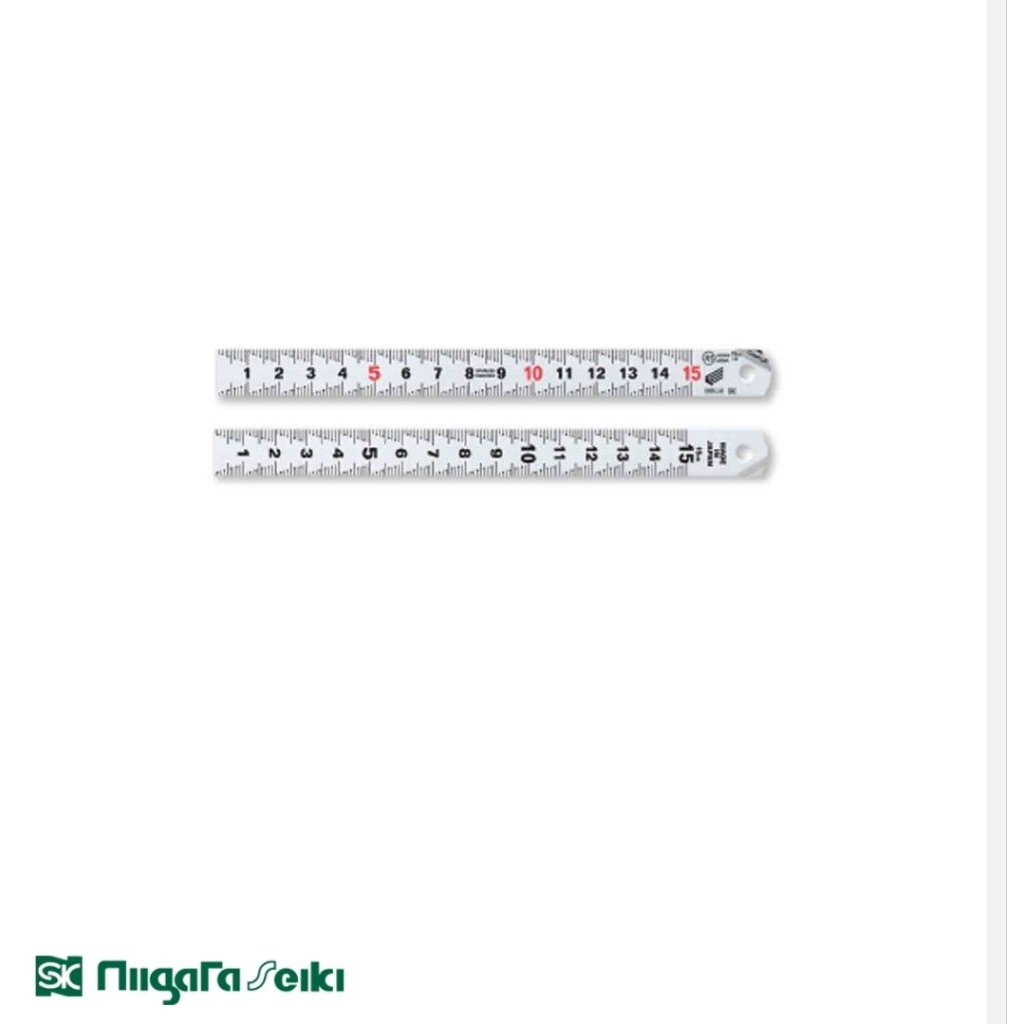 

CU-15KDNiigata Seiki Catch Up Stainless Steel Ruler 15Cm Kaidan-CU-15KD