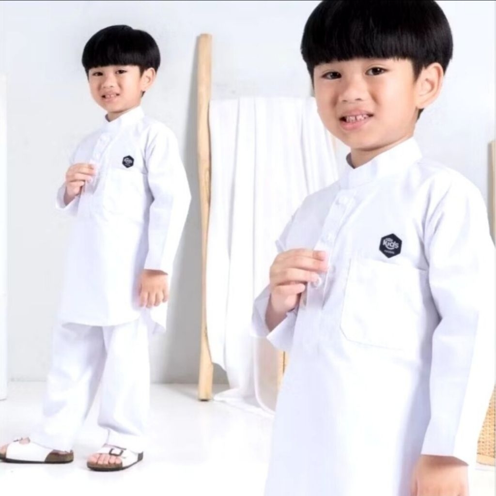 PREMIUM  SETELAN KOKO KURTA MANASIK ANAK LENGAN PANJANG STYLE MODERN BAHAN KATUN TOYOBO DENGAN SAKU 