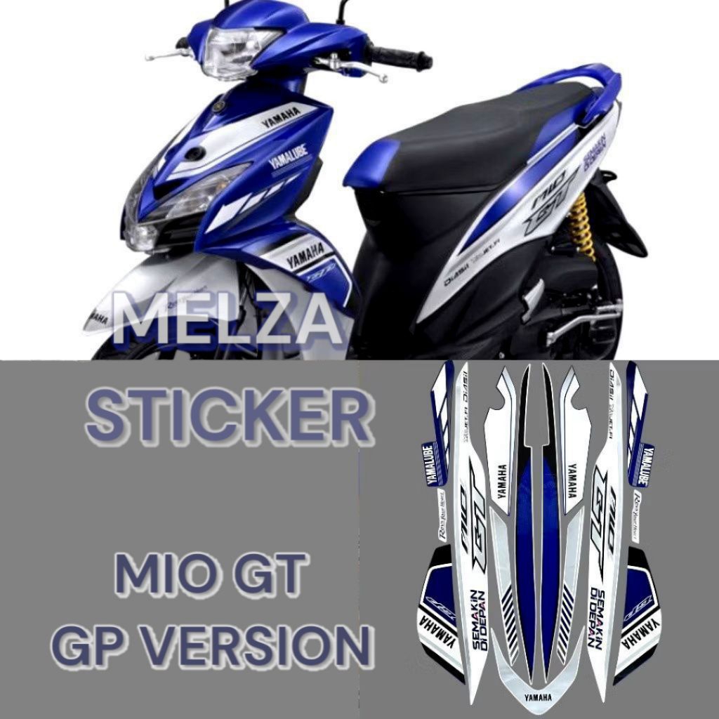 Stiker Striping Motor MIO GT 2013 2014 GP SPECIAL EDITION