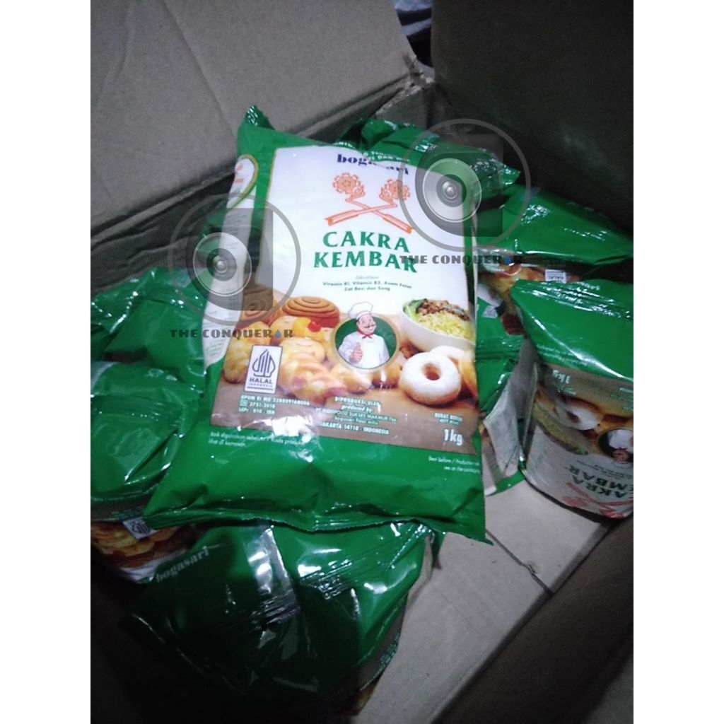 

Tepung Cakra Kembar Premium 1kg