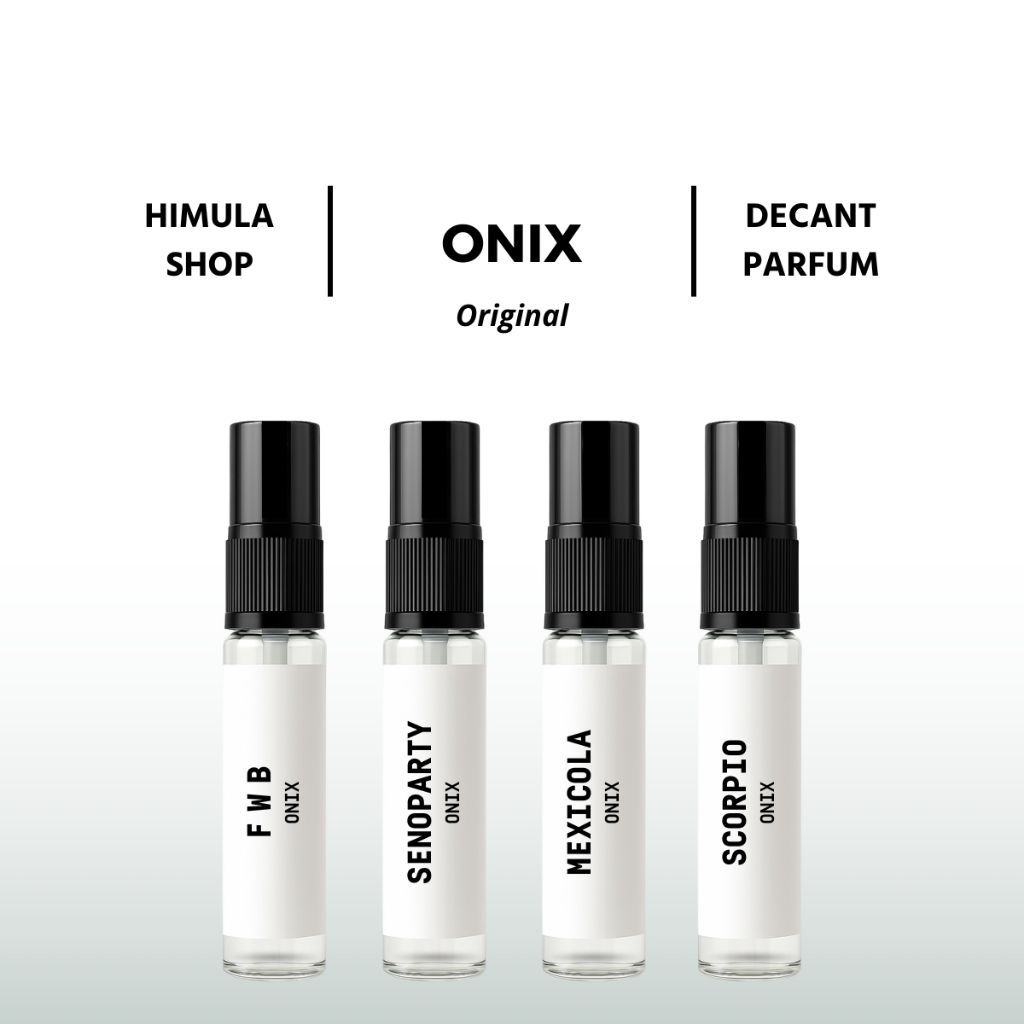 Decant / Share in Jar Parfum Onix FWB, SENOPARTY, SCORPIO, MEXICOLA