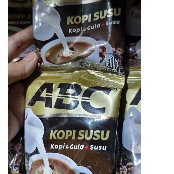

ABC Kopi gula dan susu / Kopi Sachet 30g
