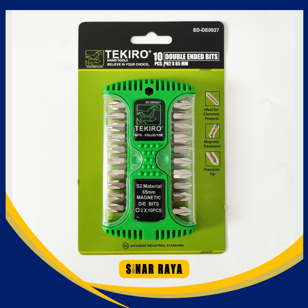 Mata Obeng Bor Magnet / Mata Bor Obeng Plus Tekiro / Obeng PH2 x 65 mm