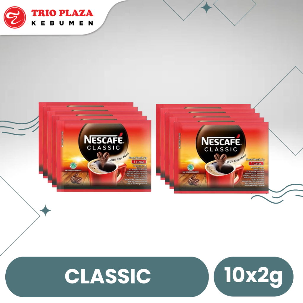 

NESCAFE CLASSIC 10 X 2 GRAM