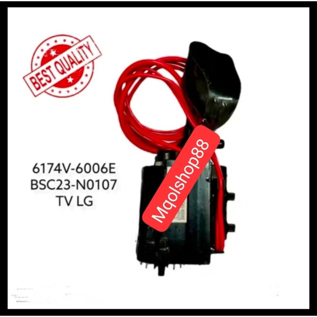 PLAYBACK TV LG 6174V-6006E BSC23-N0107 FLYBACK 6174 V 6006 E BSC 23-N0107 FBT 6174 V 6006 E