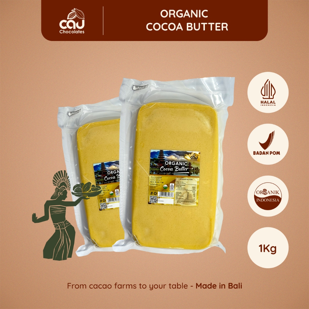 

CAU CHOCOLATES - Organik Cocoa Butter 1 kg