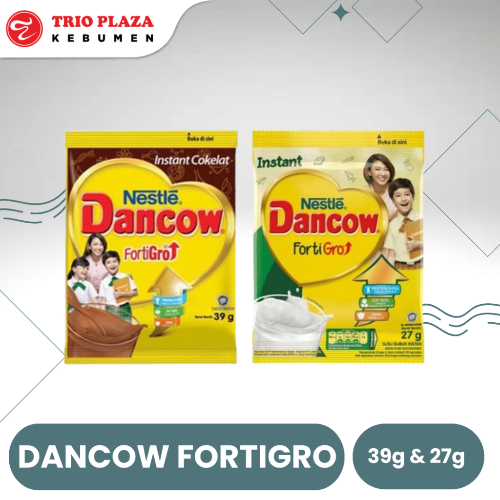 

DANCOW INSTAN FORTIGO 27 GRAM / 38 GRAM SACHET
