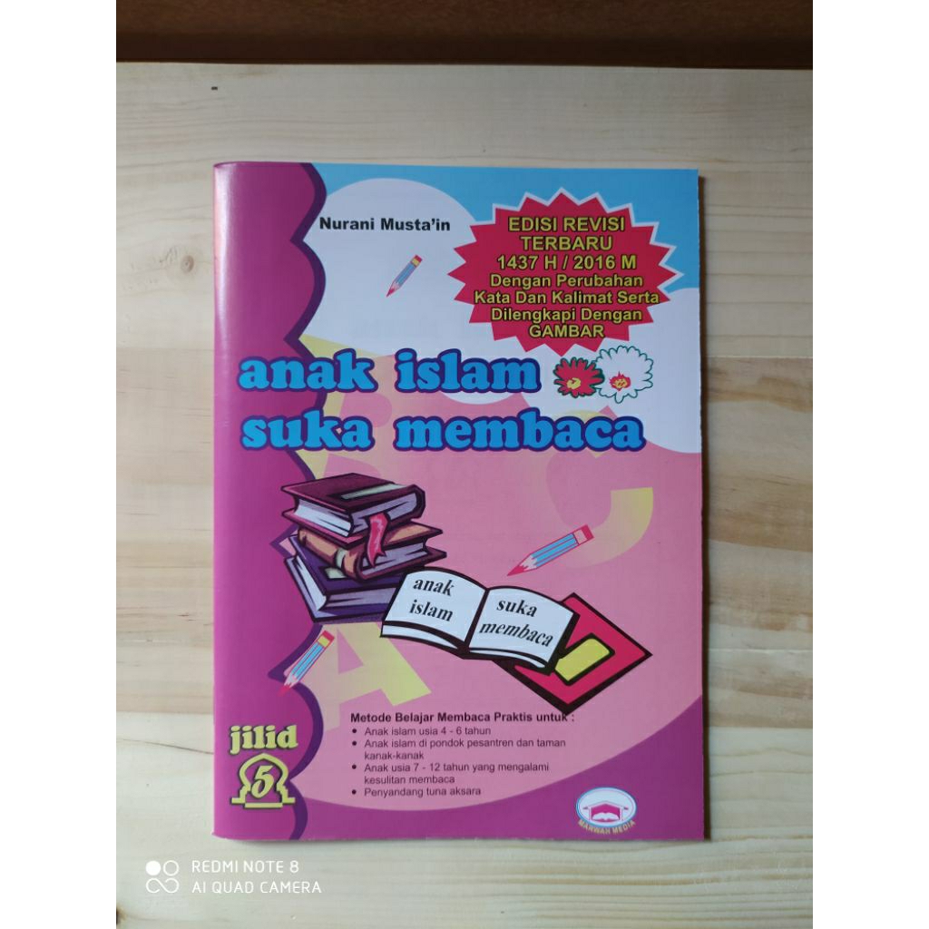 PAKET BUKU ANAK ISLAM SUKA MEMBACA JILID 1-6 MURAH MERIAH