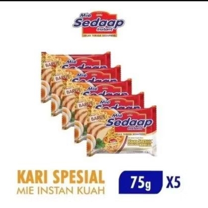 

Mie Instan Sedaap Kari Kental Spesial