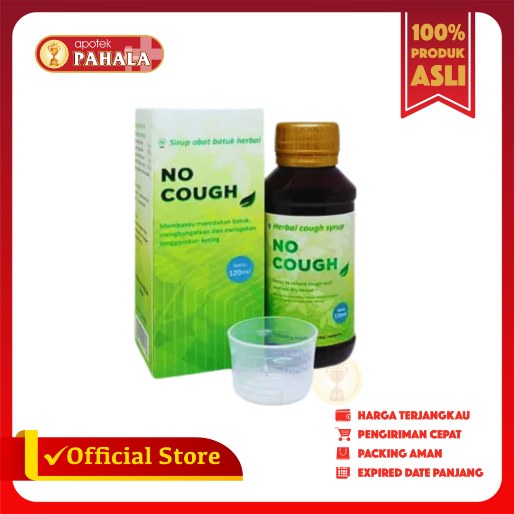 No Cough Obat Batuk Herbal Syrup 120 ml