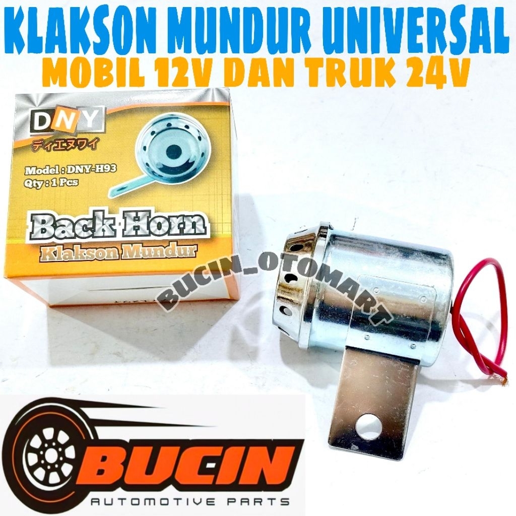 Klakson Mundur / Atret - Back Horn Buzzer Alarm Mundur Mobil 12Volt  dan Truk 24Volt Universal