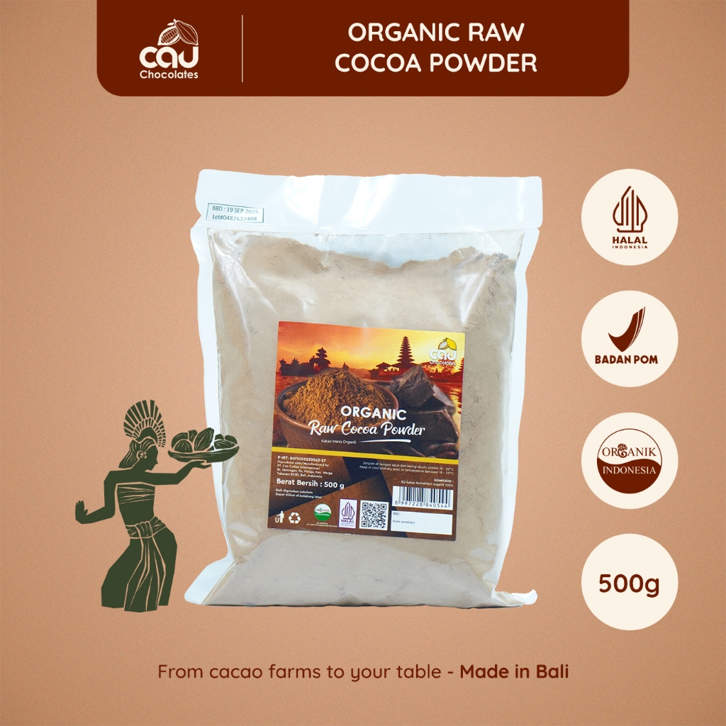 

CAU CHOCOLATES - Raw Cacao Powder - 500 gr