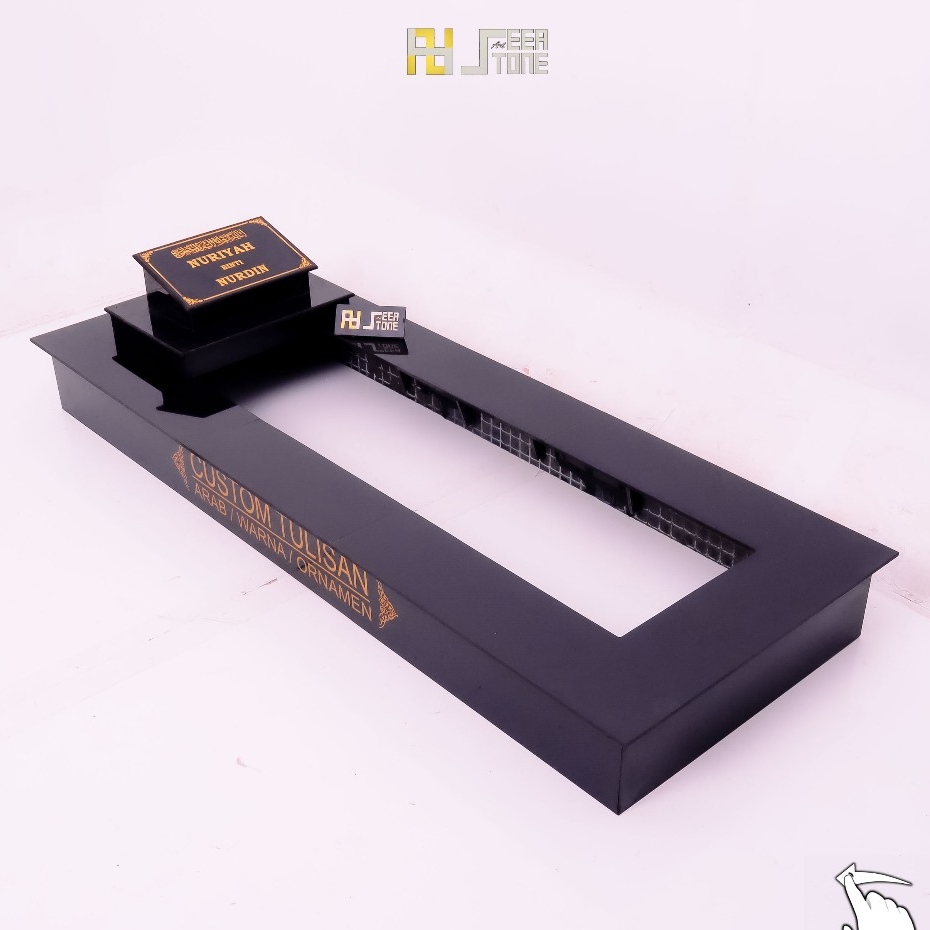 KIJING MAKAM DUDUKAN NISAN PINGGIRAN GRANIT TILE 60*160//K11/S11