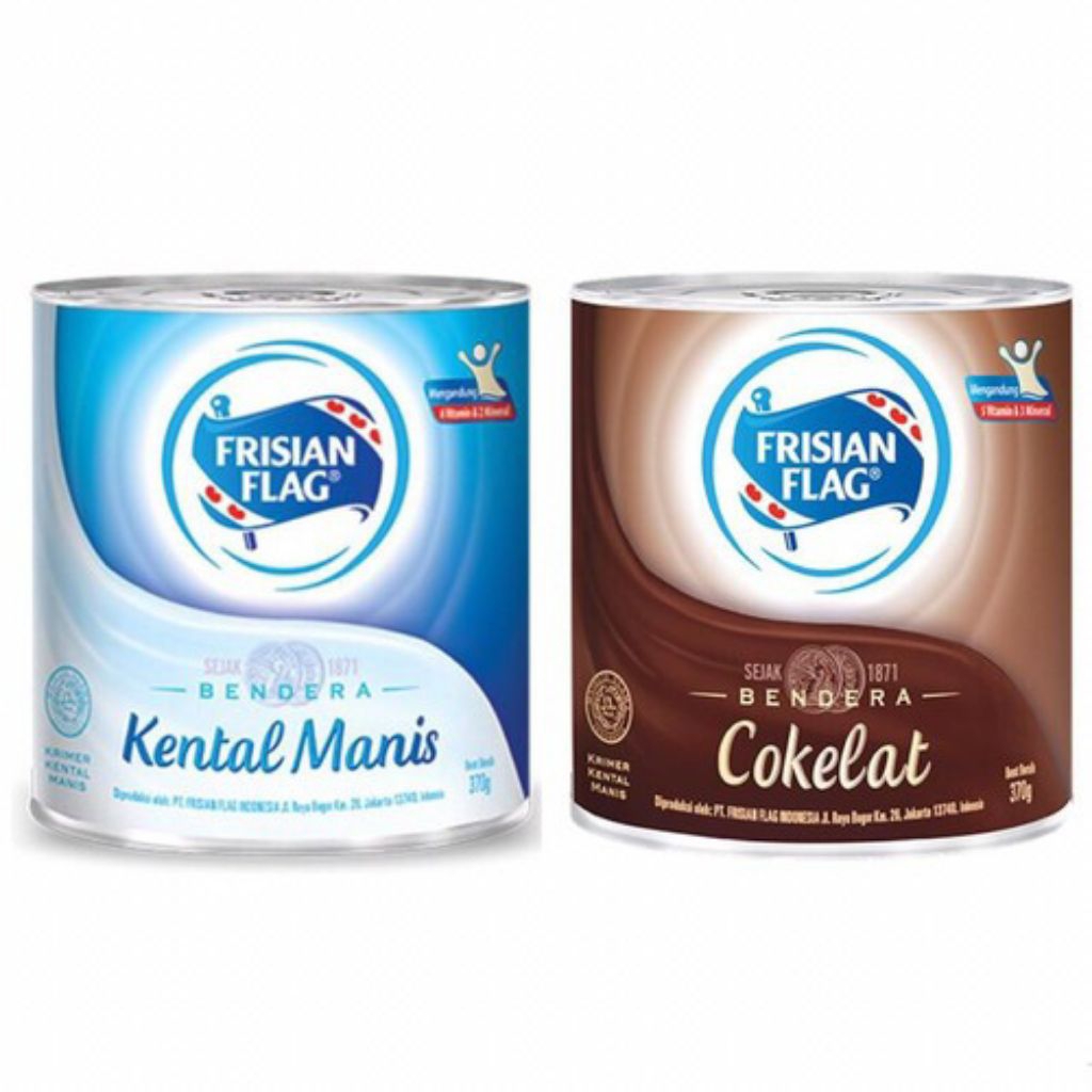 

Frisian Flag Bendera Skm 387gr/Susu Kental Manis Condensed Milk