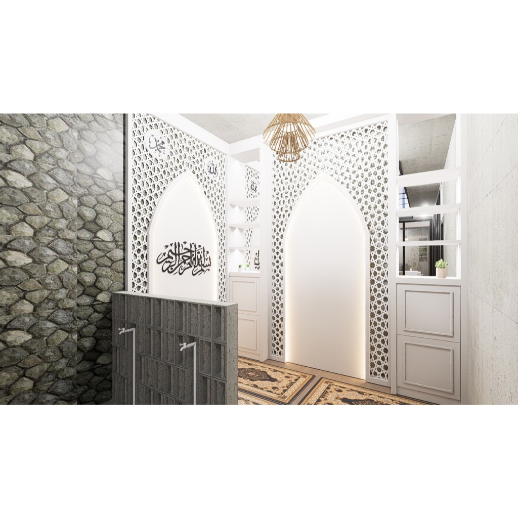 Design interior musholla / design rumah full interior