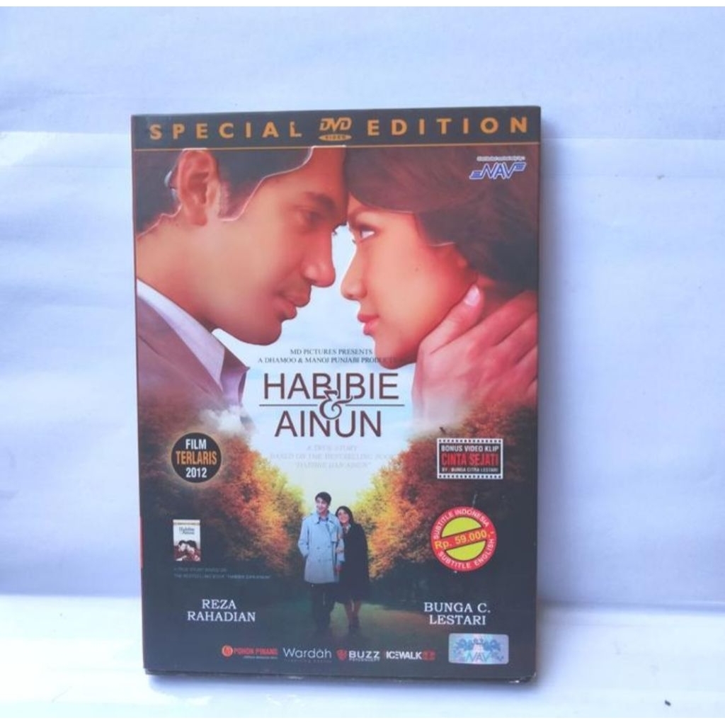 DVD ORIGINAL 13825 HABIBIE AINUN