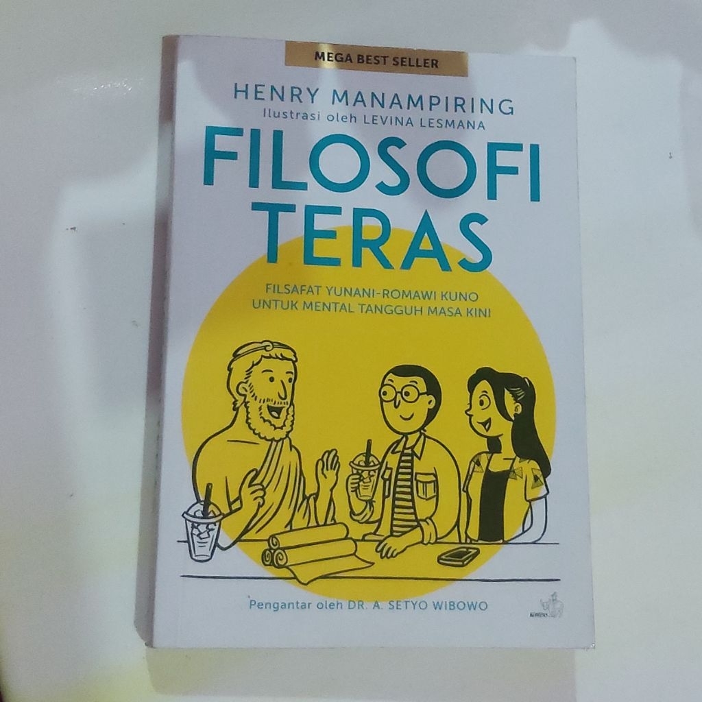 Buku bacaan preloved/second "Filosofi Teras"