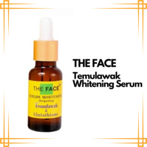 The Face Temulawak Whitening Serum with Glutathione 20ml/Serum Wajah