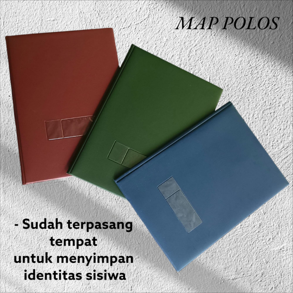 

JUAL MAP POLOS ISI PLASTIK BENING