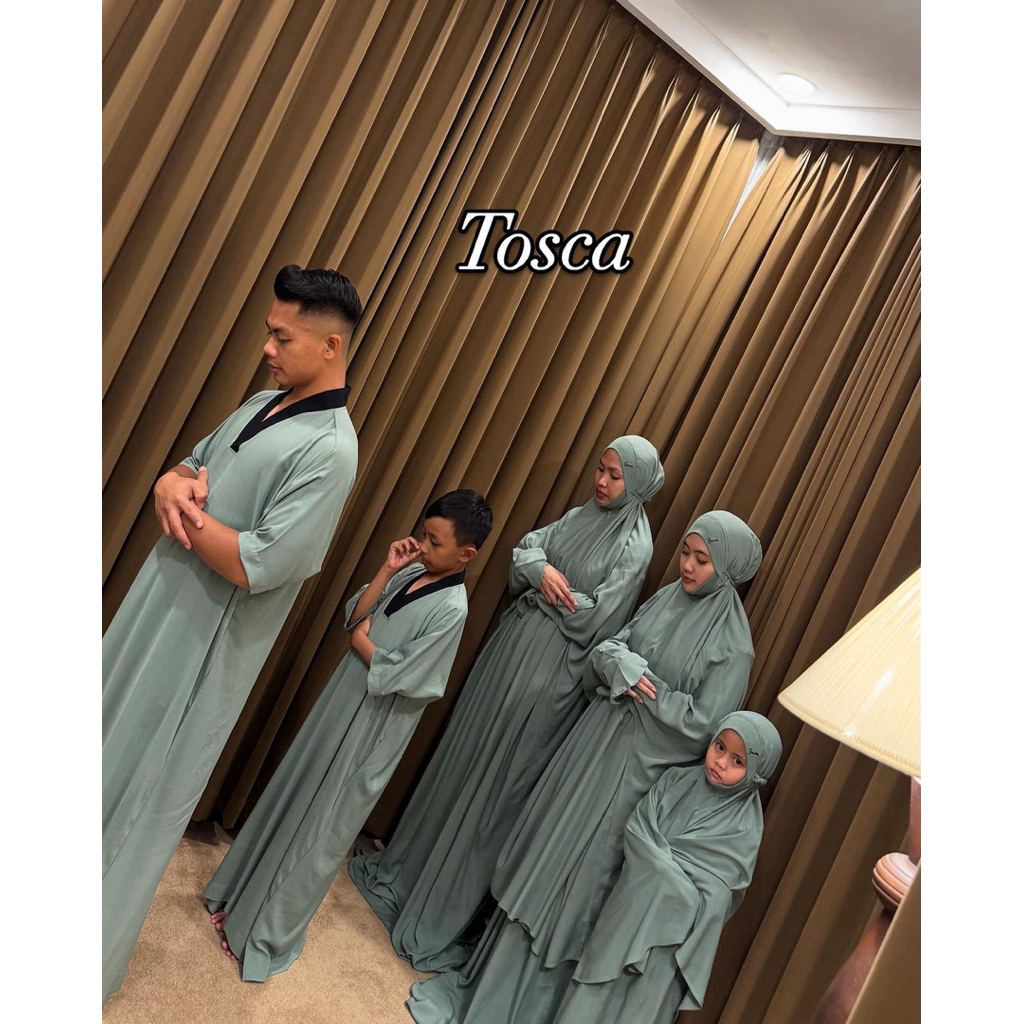 Mukena Icaima warna tosca