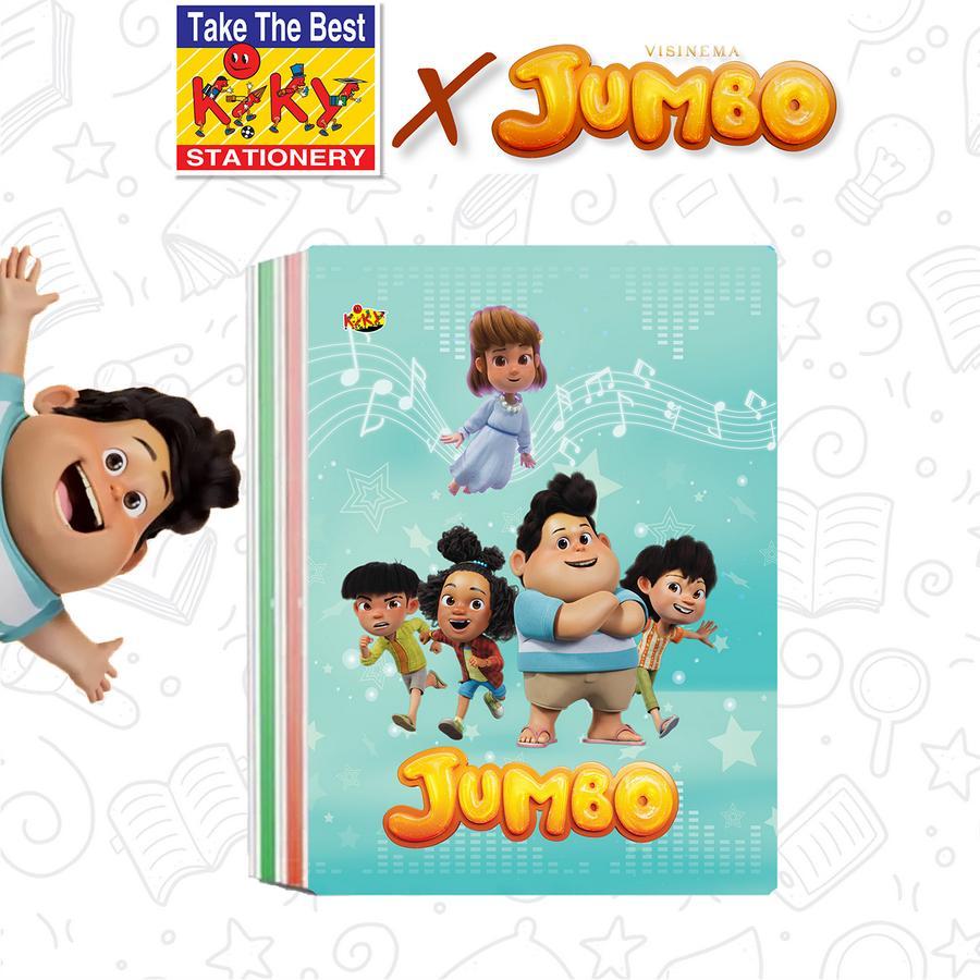 

PAK ; ISI 10 PCS BUKU TULIS KIKY 38 VERSI JUMBO VIRAL / BUKU TULIS KIKI 58 LEMBAR FILM JUMBO1 PACK