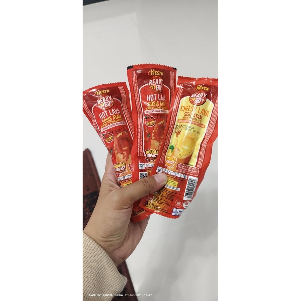

FIESTA SOSIS AYAM Dapat 2pcs