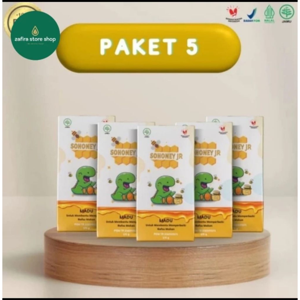 

Sohoney JR Madu Anak 5 Box Original