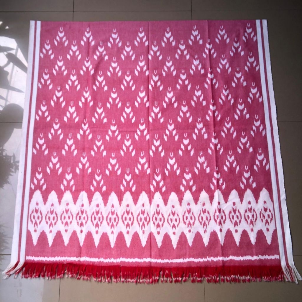 KAIN TENUN BLANKET TRADISIONAL TROSO JEPARA TERBARU PINK,KAIN TENUN ETNIK NUSANTARA, KAIN BATIK TENU