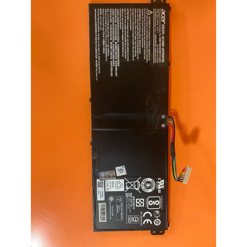 batre laptop acer v3 371 ori copotan