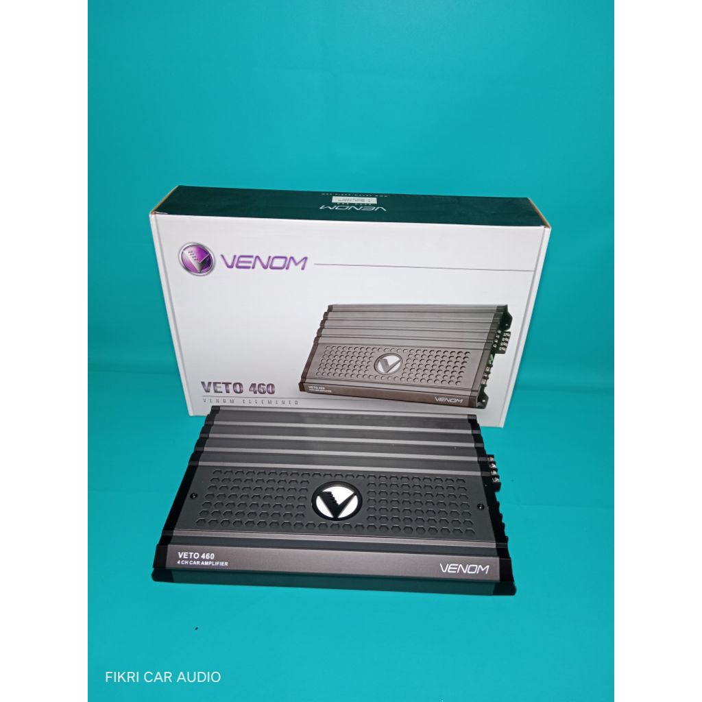 Power Venom ELLEMENTO VETO seri 460 4Channel Audio Mobil