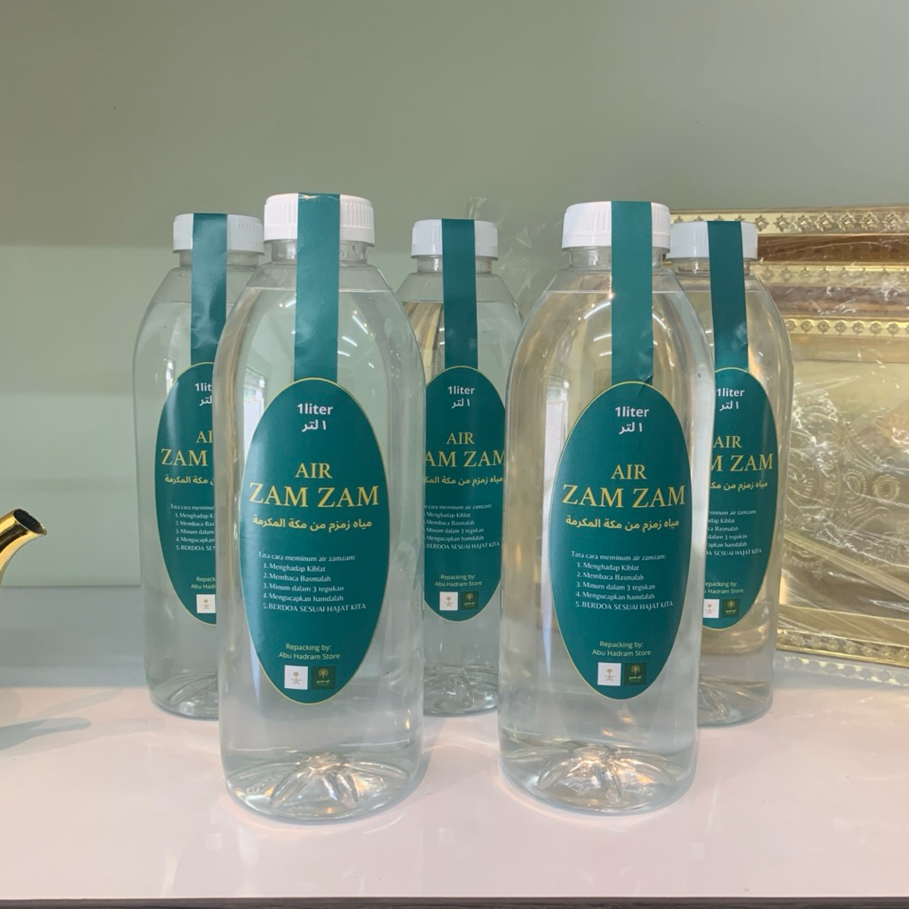 

Air zamzam 1liter Repack Original 100%