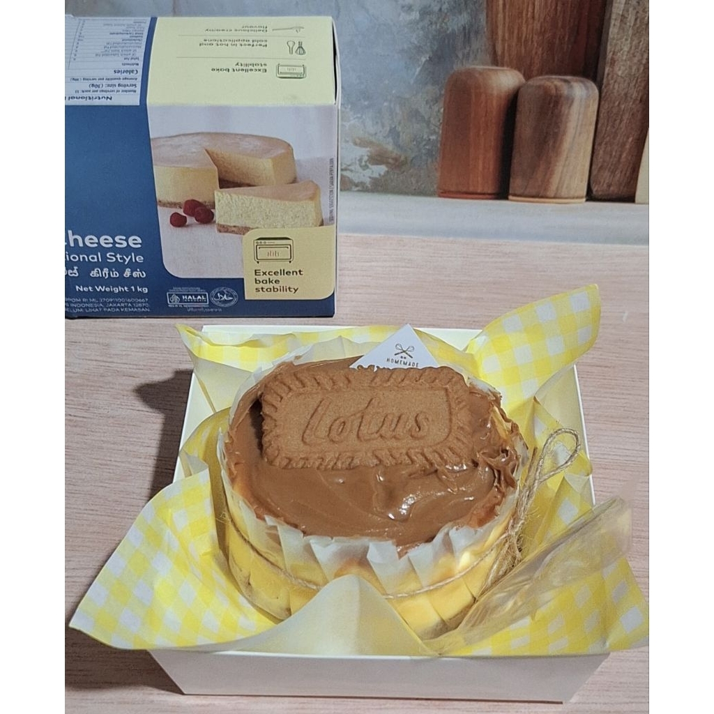 

Basque burnt cheesecake