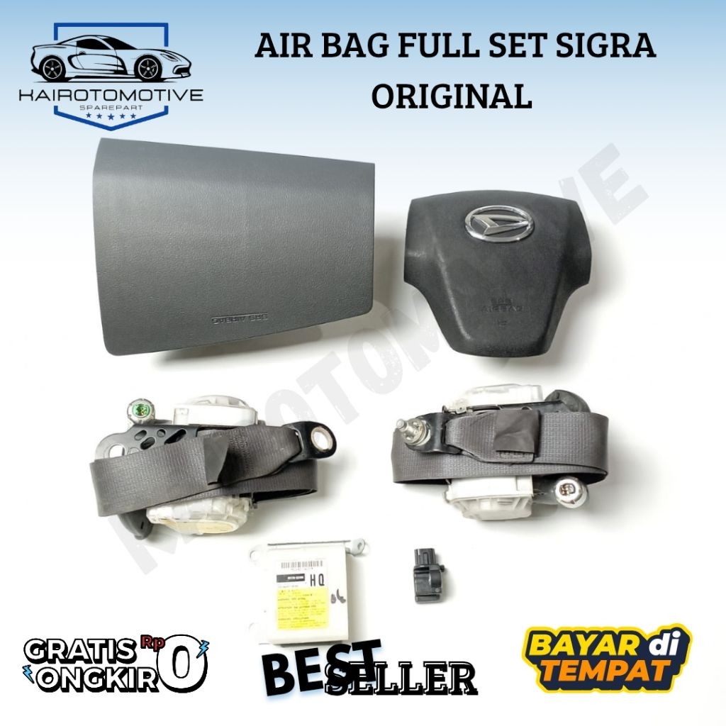 AirBag Air Bag Sigra 2016-2022 Full Set Original