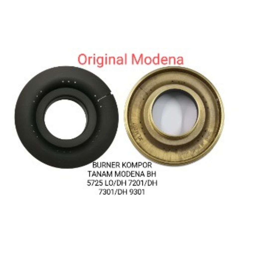 Burner Cap Kompor tanam Modena BH 5725 LO ,DH 7201/DH 7301,DH 9301 ( Domo)